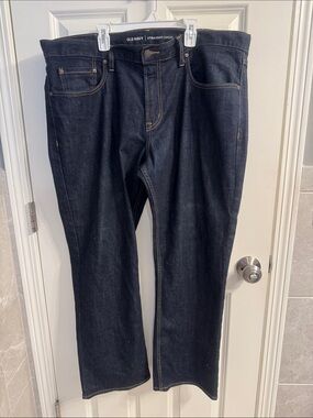 Old Navy Straight Dark Blue Denim Jeans